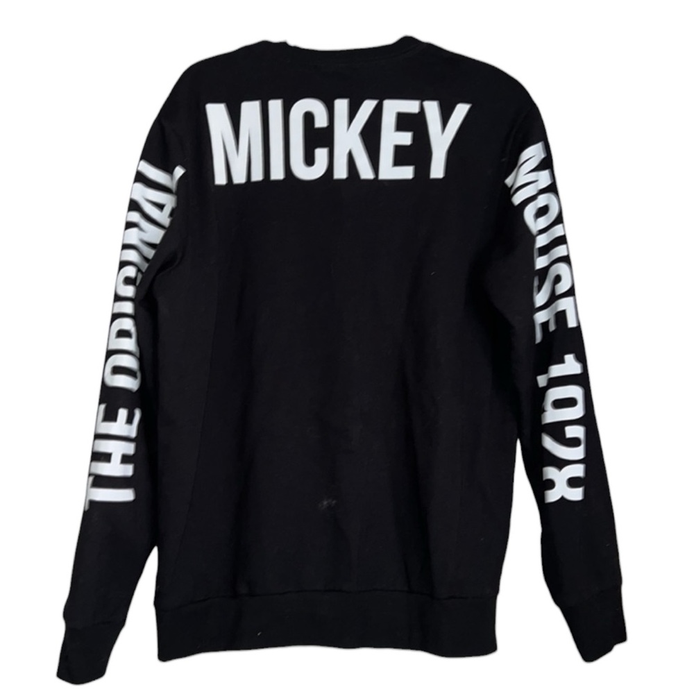 DISNEY Mickey Mouse “The Original Mickey Mouse 1928” Sweatshirt in Black Size M - Picture 4 of 11